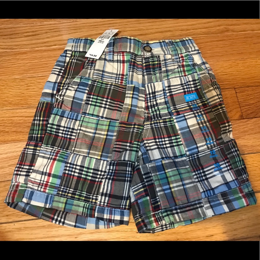 The Children’s Place Madras Shorts